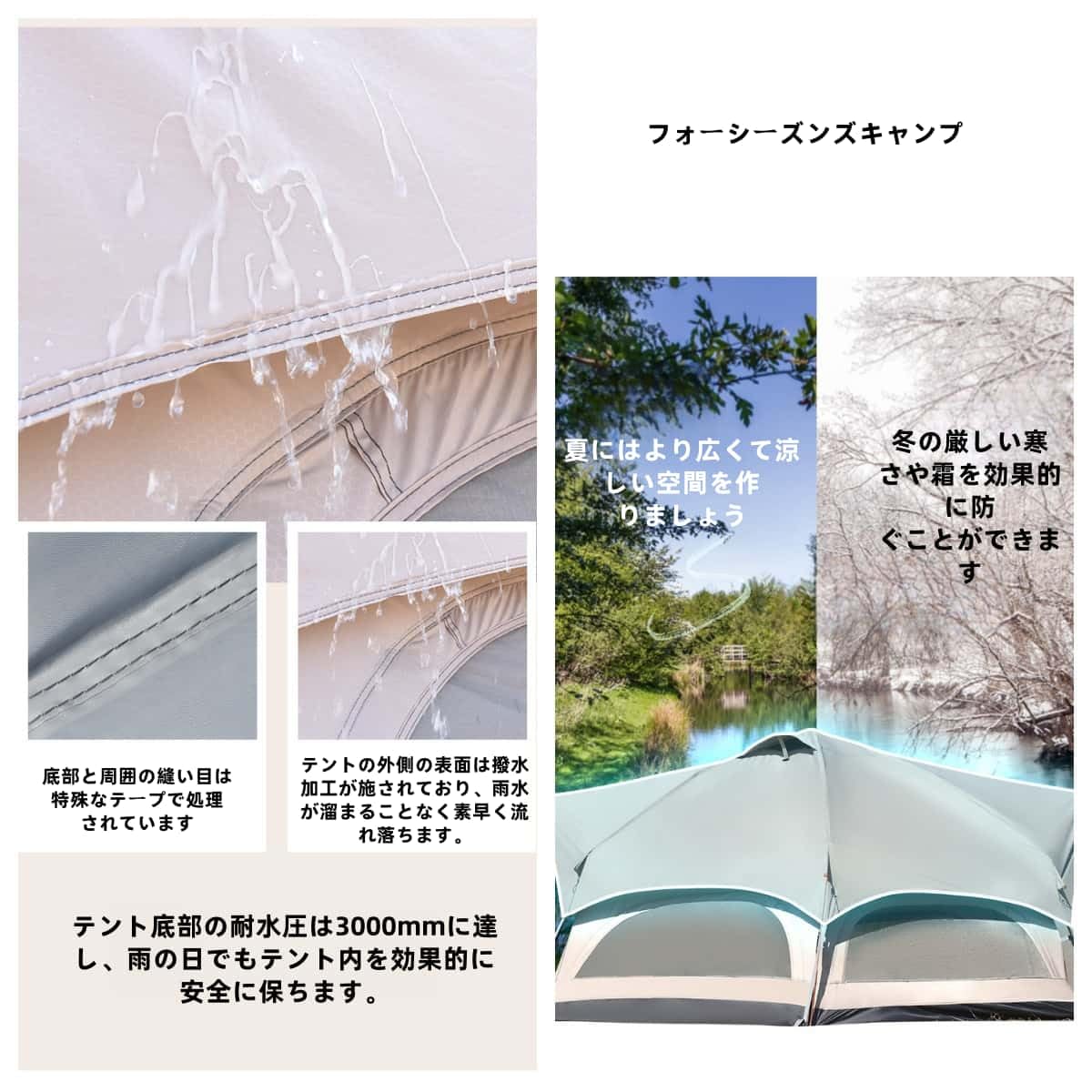 Amazon.co.jp: Youluck テント ワンタッチテント 5-8人用 初心者